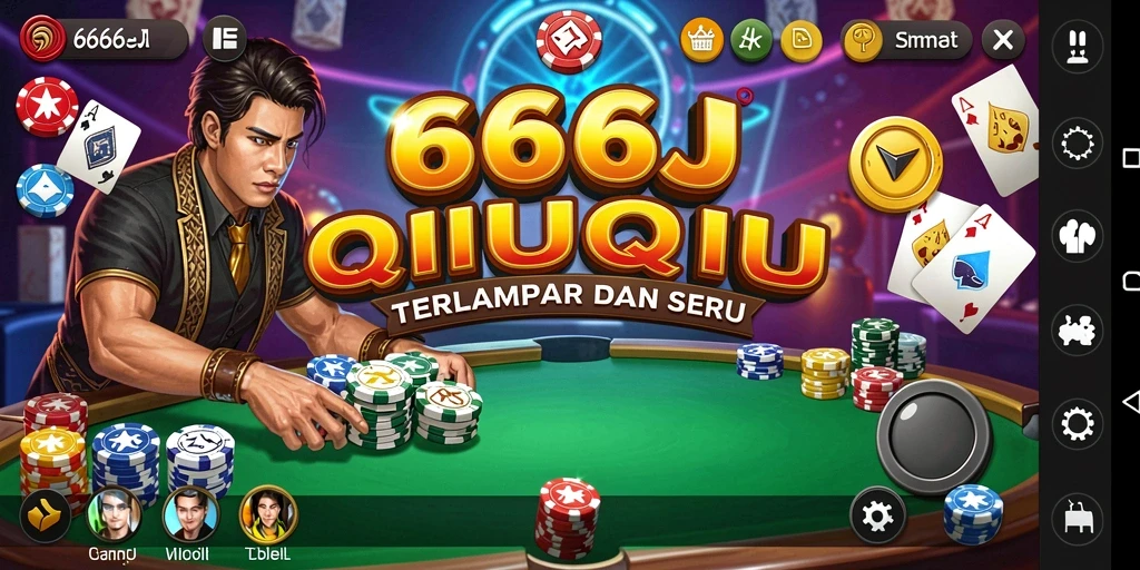Tampilan gameplay QiuQiu yang menarik di 666J.