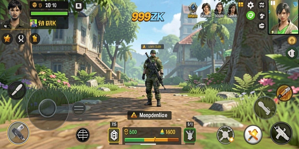 Tampilan antarmuka pengguna aplikasi 999ZK yang intuitif dan modern.