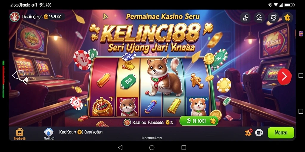 Tangkapan layar dari gameplay KELINCI88 yang mendebarkan.