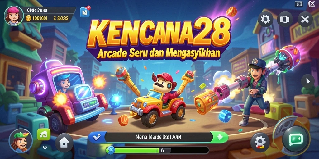 Tampilan gameplay KENCANA28 yang seru dan penuh aksi.