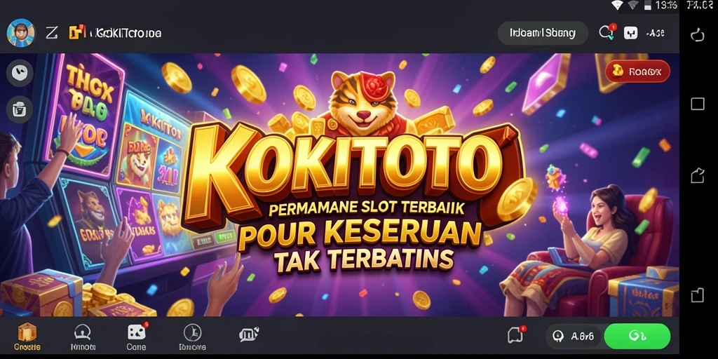 Tampilan menarik dari gameplay KOKITOTO dengan slot yang mengasyikkan.