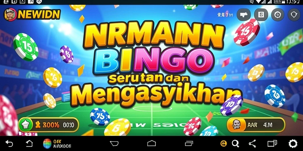 Screenshot gameplay Bingo yang menarik dan penuh warna.