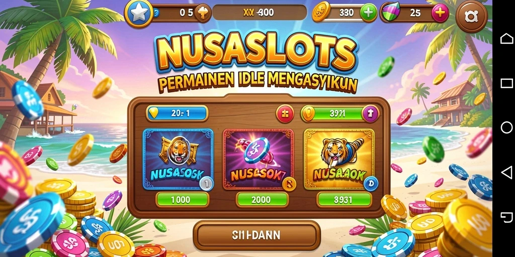 Tampilan gameplay NUSASLOTS yang seru dan menarik.