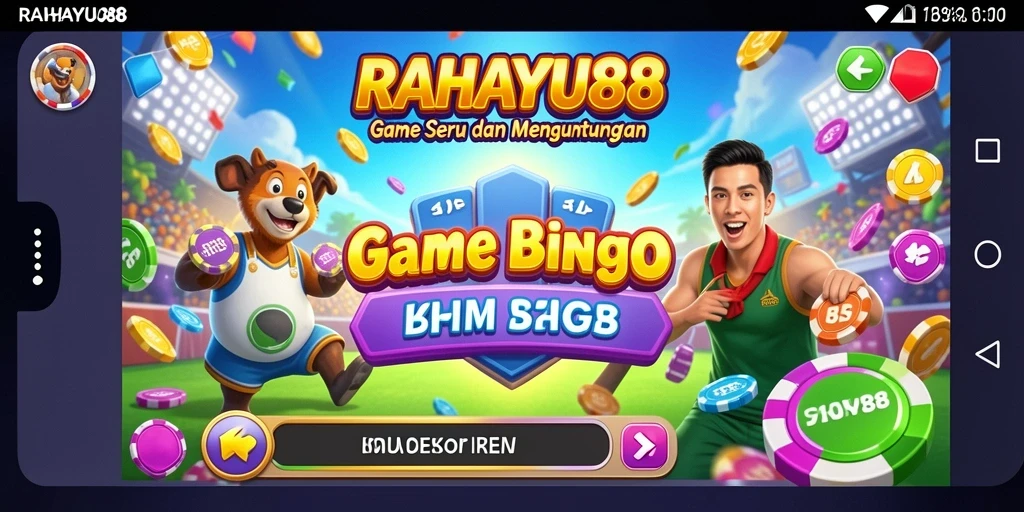 Tangkapan layar RAHAYU88 yang menampilkan gameplay Bingo yang menyenangkan.