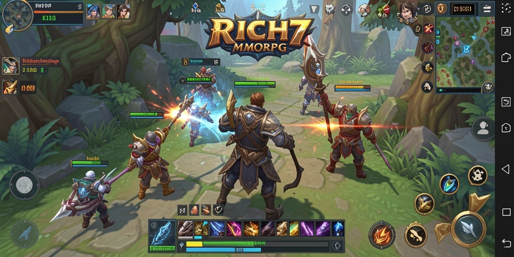 Menampilkan gameplay seru dan grafik memukau dari RICH7.