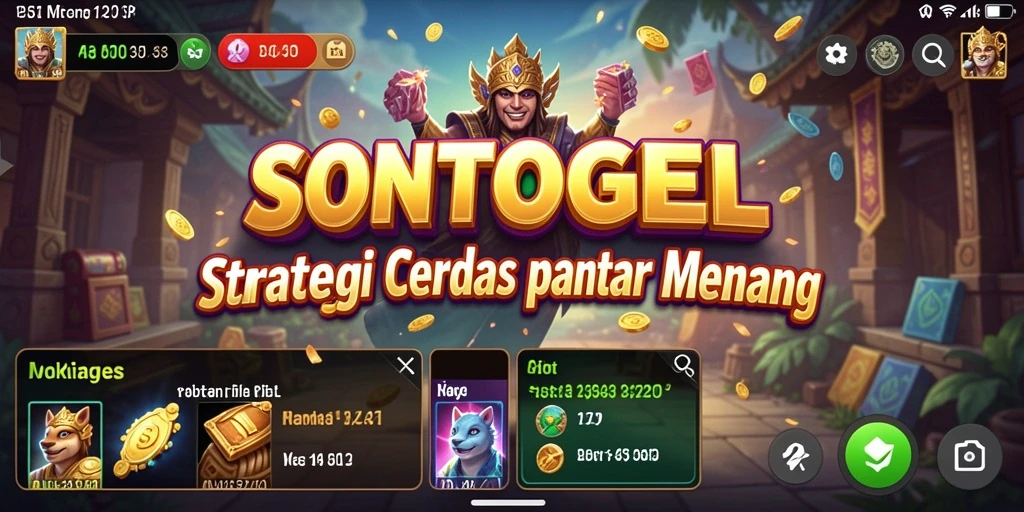 Tampilan gameplay SONTOGEL yang menarik dan penuh tantangan.