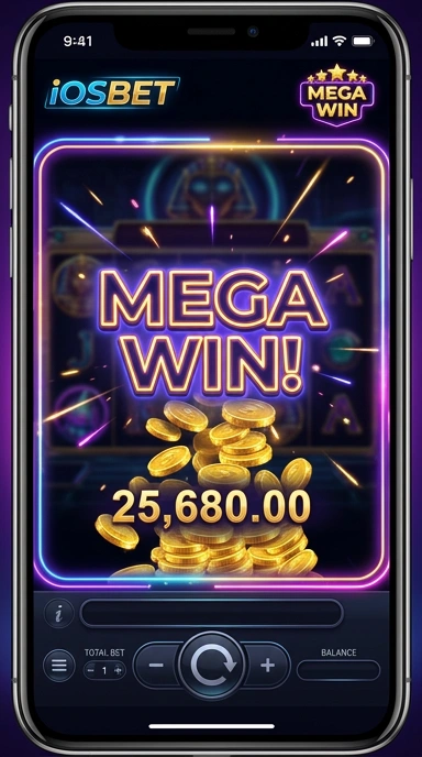 Tampilan antarmuka pengguna iosbet yang intuitif.