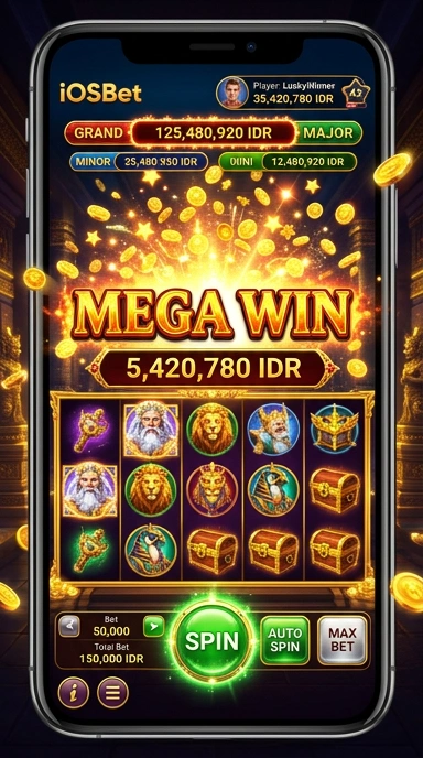 Proses unduh cepat dan aman di iosbet.
